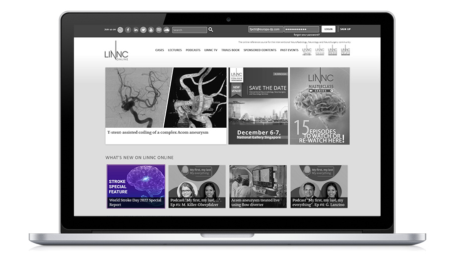 LINNC Homepage advertorial and video